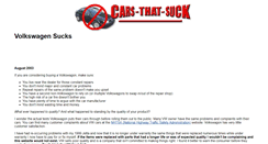 Desktop Screenshot of cars-that-suck.com